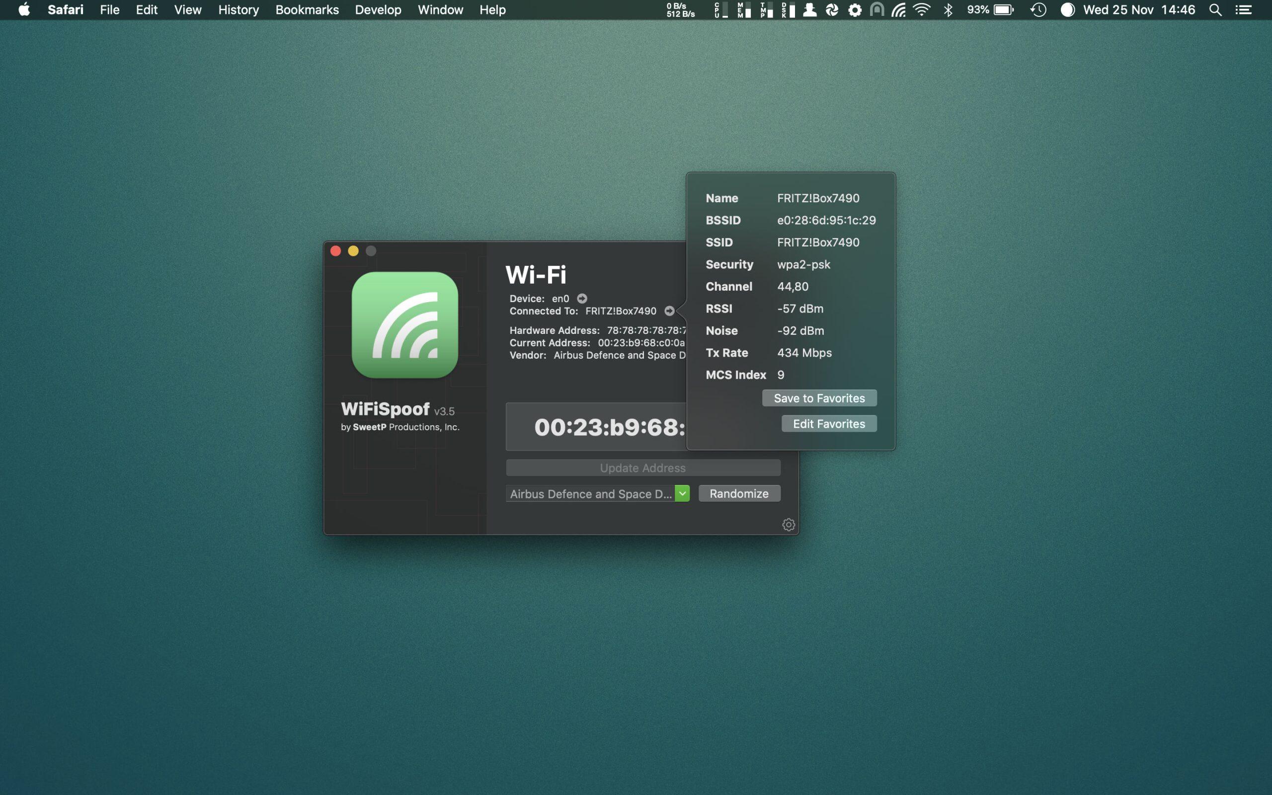 wifispoof mac free
