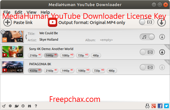 MediaHuman YouTube Downloader License Key