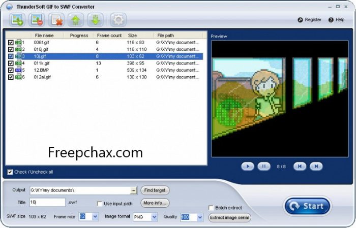 Thundersoft GIF to SWF Converter Free Download