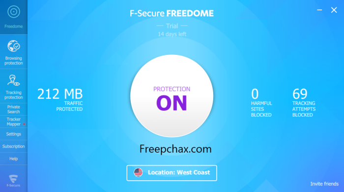 F-Secure Freedome VPN Activation Code