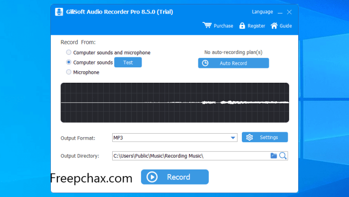 Gillisoft Audio Recorder Pro Free Download