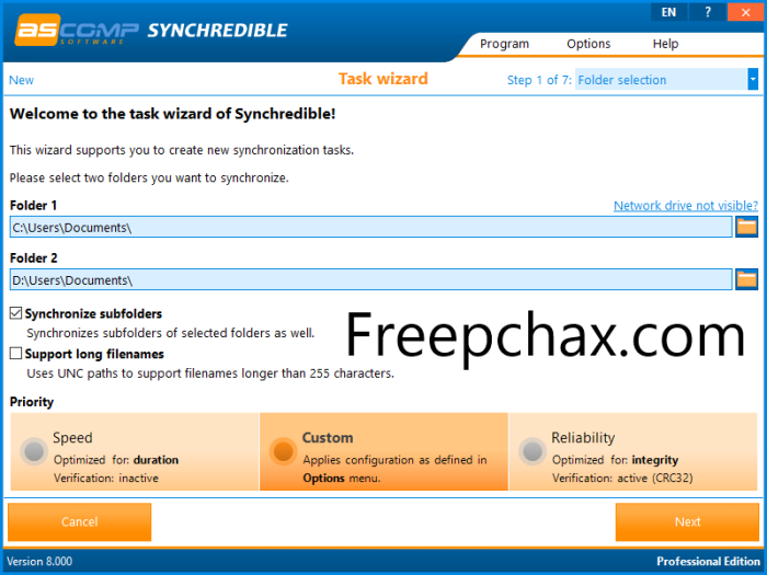 Syncredible Professional Free Download